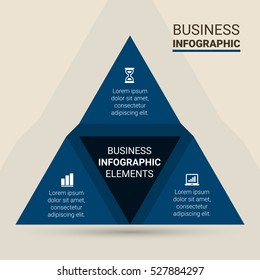 Abstract business options banner. Vector illustration. can be used for workflow layout, diagram, number options, step up options, web design, infographics.