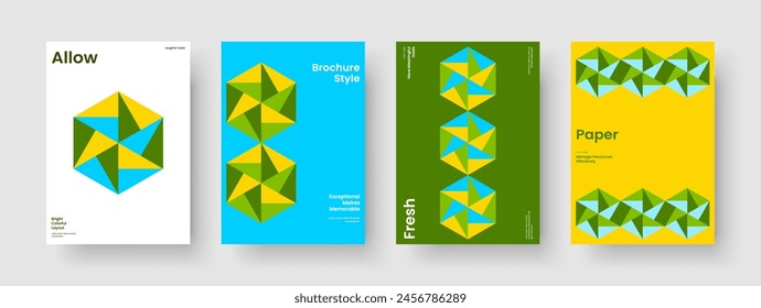 Abstraktes Business Presentation Design. Kreativbroschüre Vorlage. Geometrisches Hintergrundlayout. Poster. Flyer. Buchumschlag. Bericht. Banner. Katalog. In: Magazine. Notebook. Merkblatt. Broschüre. Flugblatt