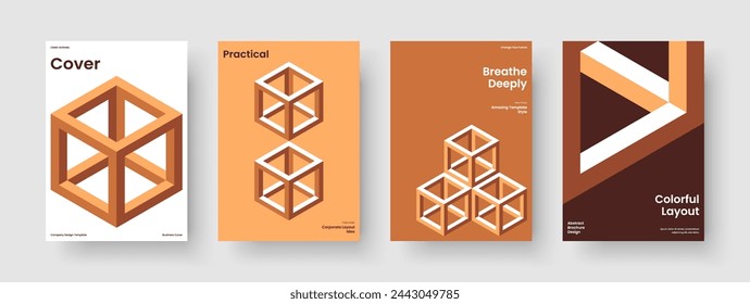 Abstract Business Presentation Design. Geometric Poster Layout. Isolated Report Template. Banner. Flyer. Background. Book Cover. Brochure. Pamphlet. Handbill. Portfolio. Catalog. Advertising