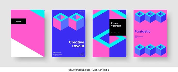 Abstract Business Presentation Layout. Creative Report Template. Geometric Book Cover Design. Poster. Brochure. Flyer. Banner. Background. Advertising. Newsletter. Notebook. Portfolio. Pamphlet