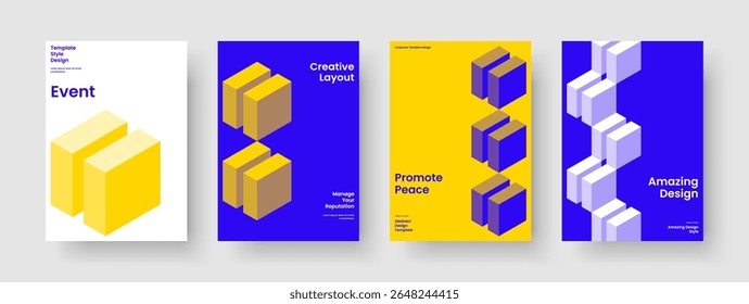 Layout abstrato da apresentação comercial. Modelo de relatório criativo. Design de folheto isolado. Faixa. Panfleto. Histórico. Cartaz. Capa de Livro. Carteira. Diário. Notebook. Identidade da marca. Panfleto