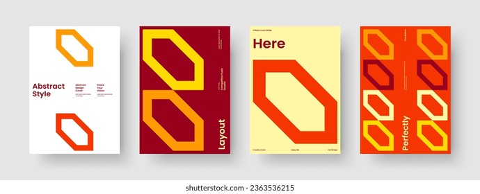 Abstract Business Presentation Layout. Geometric Report Design. Creative Book Cover Template. Brochure. Flyer. Banner. Poster. Background. Catalog. Notebook. Brand Identity. Portfolio. Handbill