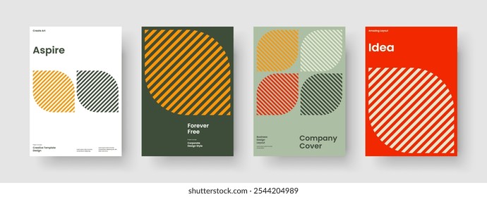 Abstract Business Presentation Layout. Geometric Background Design. Creative Report Template. Poster. Banner. Brochure. Flyer. Book Cover. Leaflet. Notebook. Magazine. Pamphlet. Advertising