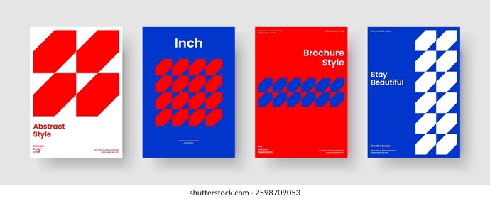 Abstract Business Presentation Layout. Geometric Poster Template. Creative Report Design. Brochure. Book Cover. Flyer. Banner. Background. Handbill. Journal. Newsletter. Catalog. Notebook