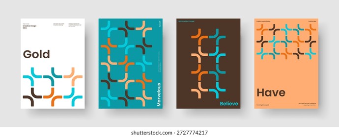 Layout abstrato da apresentação comercial. Projeto de fundo geométrico. Modelo de banner isolado. Panfleto. Brochura. Cartaz. Relatório. Capa de Livro. Folheto informativo. Panfleto. Diário. Catálogo. Revista. Bloco de Anotações