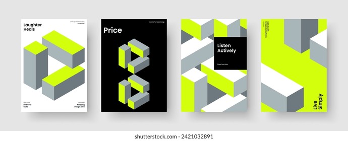 Abstract Business Presentation Layout. Isolated Report Design. Creative Poster Template. Background. Brochure. Book Cover. Flyer. Banner. Journal. Advertising. Catalog. Newsletter. Pamphlet