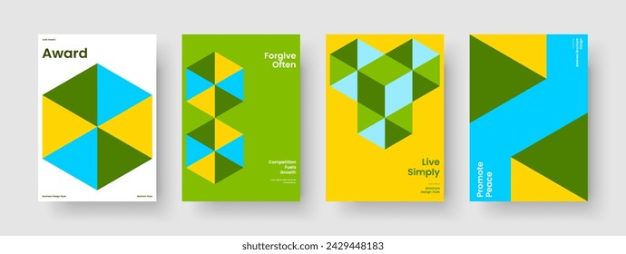 Abstract Business Presentation Layout. Isolated Banner Template. Geometric Flyer Design. Poster. Brochure. Report. Book Cover. Background. Handbill. Brand Identity. Journal. Magazine. Advertising