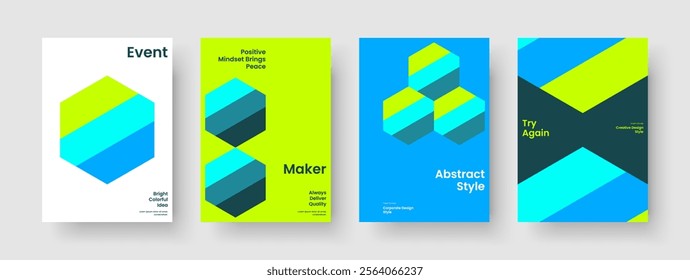 Abstract Business Presentation Layout. Isolated Banner Template. Geometric Flyer Design. Background. Poster. Book Cover. Report. Brochure. Newsletter. Advertising. Leaflet. Notebook. Portfolio