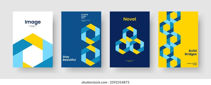 Abstract Business Presentation Layout. Isolated Background Template. Geometric Flyer Design. Banner. Poster. Book Cover. Report. Brochure. Handbill. Magazine. Catalog. Leaflet. Journal