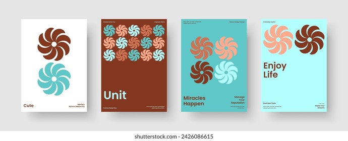 Diseño de presentación empresarial abstracto. Plantilla de banner moderna. Diseño de folleto aislado. Informe. Volante. Portada del libro. Cartel. Antecedentes. Identidad de marca. Diario. Catálogo. Handbill. Prospecto. Folleto