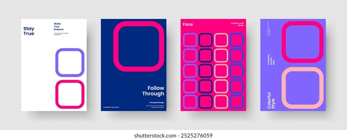Layout abstrato da apresentação comercial. Modelo moderno de capa de livro. Design de Relatório Isolado. Panfleto. Brochura. Faixa. Histórico. Cartaz. Revista. Folheto informativo. Boletim informativo. Notebook. Publicidade