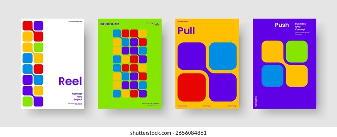 Abstrakte Vorlage für Geschäftspräsentationen. Kreatives Hintergrundlayout. Geometrisches Posterdesign. Buchumschlag. Broschüre. Flyer. Bericht. Banner. Zeitschrift. Newsletter. Notebook. Katalog. Journal