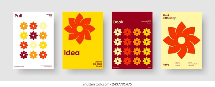 Plantilla de presentación empresarial abstracta. Diseño de informe geométrico. Diseño de folleto aislado. Folleto. Cartel. Portada del libro. Antecedentes. Pancarta. Publicidad. Catálogo. Folleto. Diario. Cartera