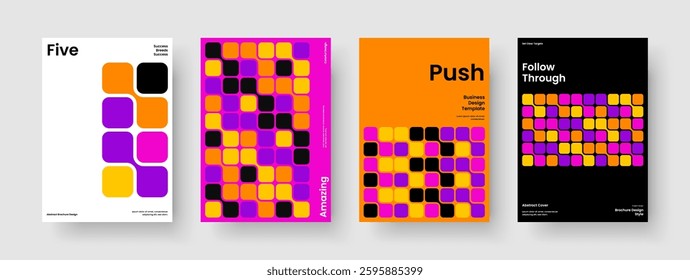Abstract Business Presentation Template. Geometric Report Design. Creative Background Layout. Brochure. Poster. Banner. Book Cover. Flyer. Notebook. Journal. Newsletter. Portfolio. Brand Identity