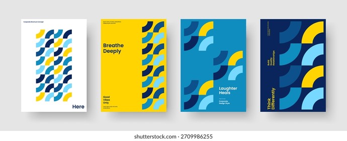 Modelo abstrato de apresentação de negócios. Design de cartaz geométrico. Layout de Panfleto Isolado. Capa de Livro. Histórico. Brochura. Faixa. Relatório. Identidade da marca. Panfleto. Revista. Notebook. Conhecimento Manual