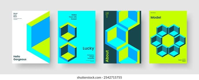 Modelo abstrato de apresentação de negócios. Layout de Panfleto Isolado. Design de banner criativo. Cartaz. Capa de Livro. Histórico. Brochura. Relatório. Publicidade. Identidade da marca. Diário. Conhecimento manual. Folheto