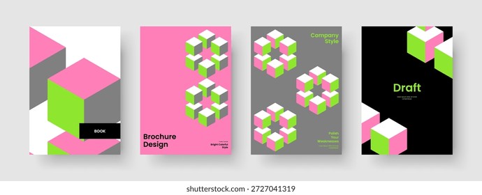 Modelo abstrato de apresentação de negócios. Design de folheto moderno. Layout Isolado De Capa De Livro. Panfleto. Cartaz. Histórico. Relatório. Faixa. Carteira. Panfleto. Identidade da marca. Publicidade. Conhecimento Manual