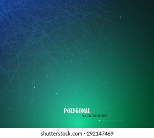 Abstract business science or technology background. Web design. Vector illustration.