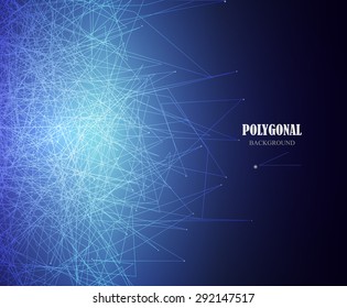 Abstract business science or technology background. Web design. Vector illustration.