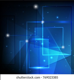 Abstract business science or technology background