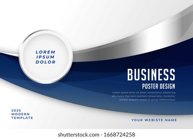 abstract business style presentation modern template design