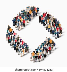 abstract business symbol people
