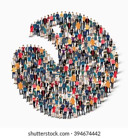abstract business symbol people