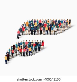 abstract business symbol people