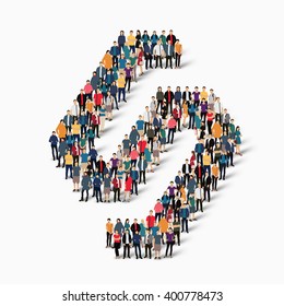 abstract business symbol people