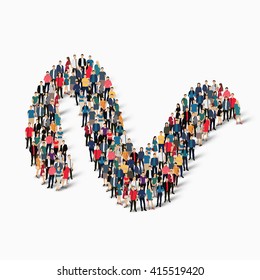 abstract business symbol people