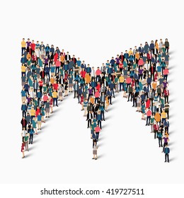 abstract business symbol people