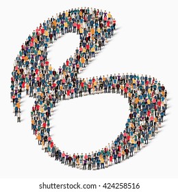 abstract business symbol people