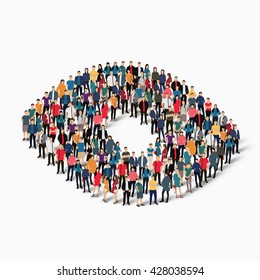 abstract business symbol people