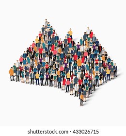 abstract business symbol people