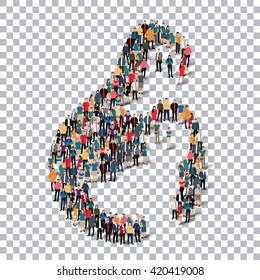 abstract business symbol people Transparency