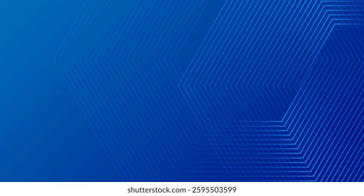 Abstract Business Tech Hexagon Blue Tech Finance Fintech Background Abstract Pixel Pattern Modern Simple