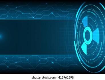 Abstract business technology background