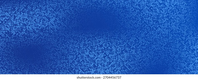 Abstract business technology background, modern abstract art. Blue design, financial technology, fintech, abstract background, pixel pattern.