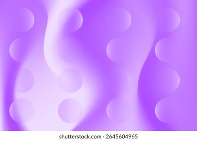 Fondo Abstractas de la tecnología del negocio, púrpura, fondo futurista del gradiente de la lavanda con los Elementos circulares brillantes abstractos, modelo punteado. Ideal para presentación, Sitio web, materiales de marketing
