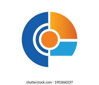 Resumen Vector de símbolos de negocios y tecnología