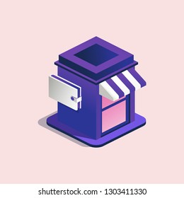 Abstract business template. Stock vector. Market trade. Data storage. Vector diagram. Business strategy. Business data. Business marketing.