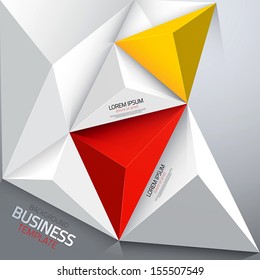 Abstract business template. Vector