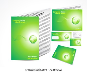 abstract business template vector illustration