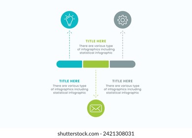 Abstract business timeline infographic design and presentation slide template design with 10 circles on timeline diagrams.