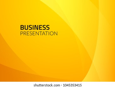 Abstract business vector background. Yellow graphic design illustration. Business wallpaper pattern.