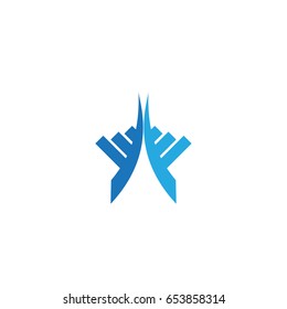 abstract business vector logo