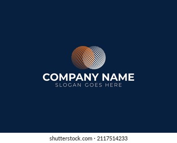 diseño de logotipo de vector de negocio abstracto