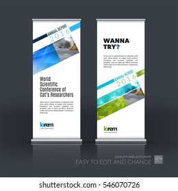 Abstract business vector set of modern roll Up Banner stand design template with rectangular diagonal for exhibition, fair, show, exposition, expo, presentation, festival, parade, events.