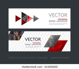 Abstract business vector set of modern roll Up Banner stand design template with colourful triangular shapes for exhibition, show, exposition, expo, presentation, parade, events.