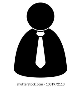 Abstract businessman icon